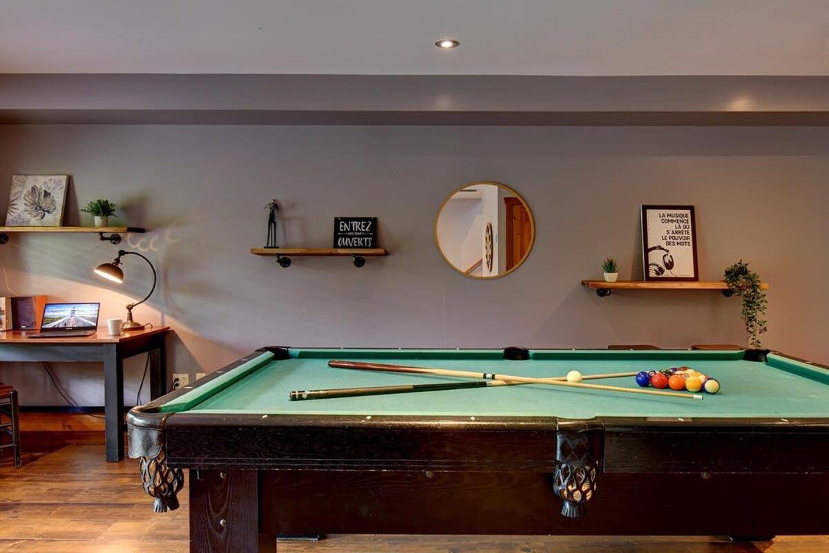 Chic Familiale, Relaxant Avec Spa En Montagnes Labelle Bagian luar foto